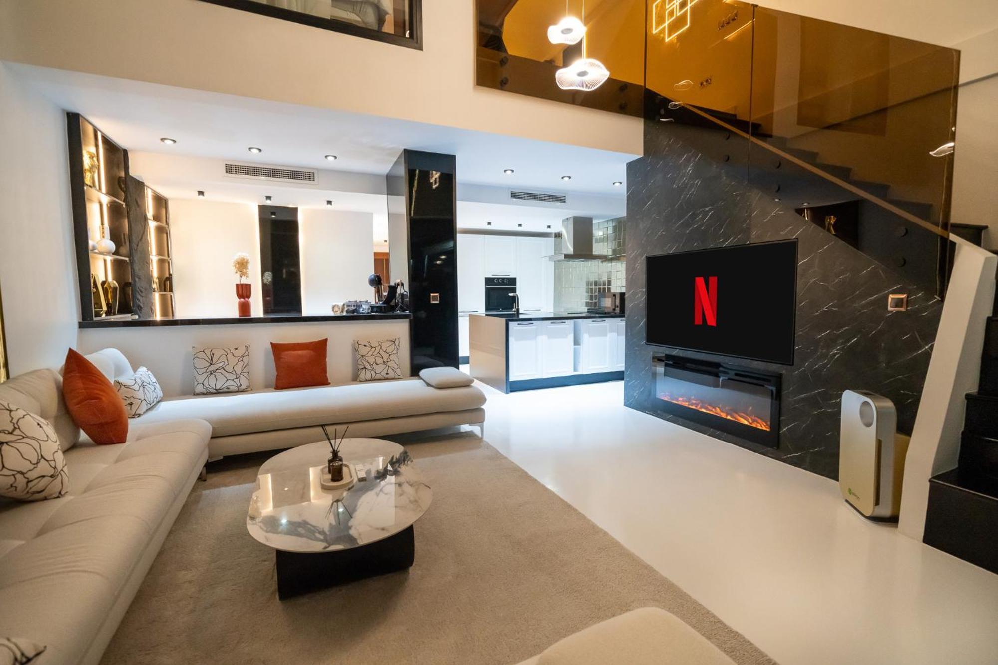 Ecrin Secret, Duplex Prestige, Proche Corniche & Medina, Piscine, Parking, Wifi, Iptv, Ac Appartement Tanger Buitenkant foto