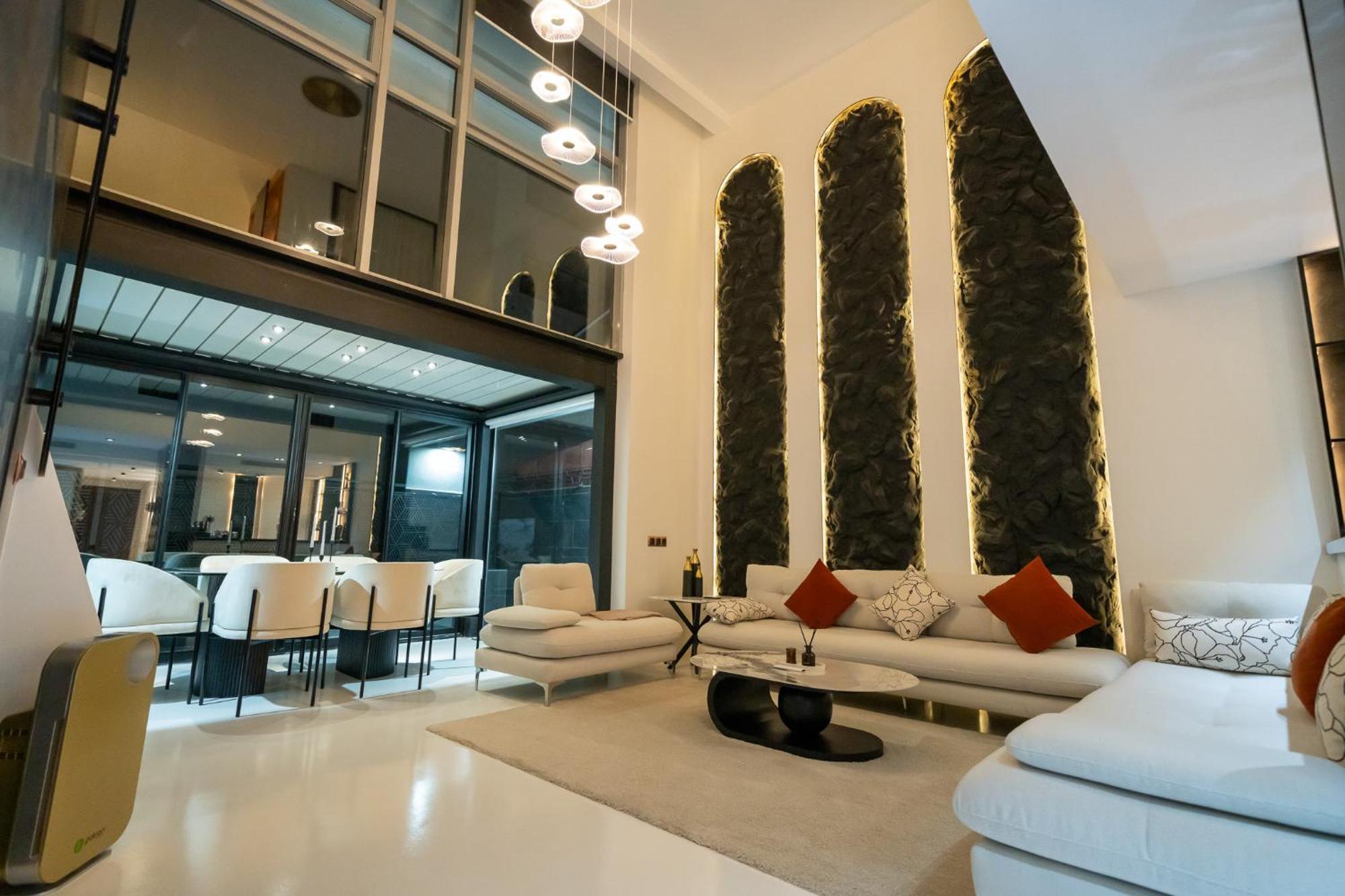 Ecrin Secret, Duplex Prestige, Proche Corniche & Medina, Piscine, Parking, Wifi, Iptv, Ac Appartement Tanger Buitenkant foto